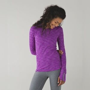 Lululemon Runderful Long Sleeve Top